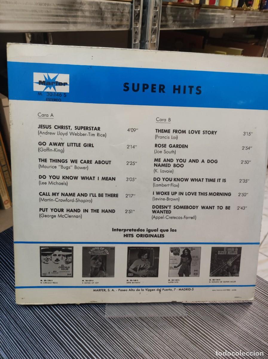 Discos de vinilo: SUPER HITS ESTEREO MARTER - Foto 2