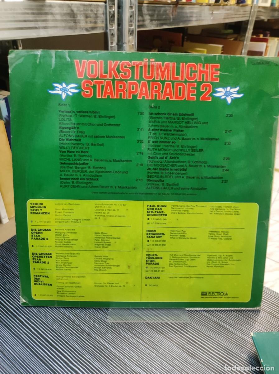 Discos de vinilo: VOLKSTUMLICHE STAR-PARADE 2 - Foto 2