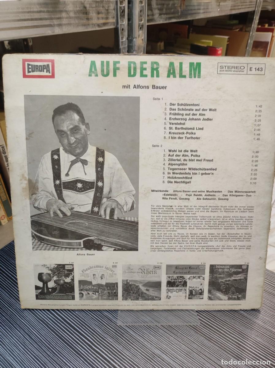 Discos de vinilo: Alfons Bauer &ndash; Auf Der Alm Mit Alfons Bauer - Foto 2