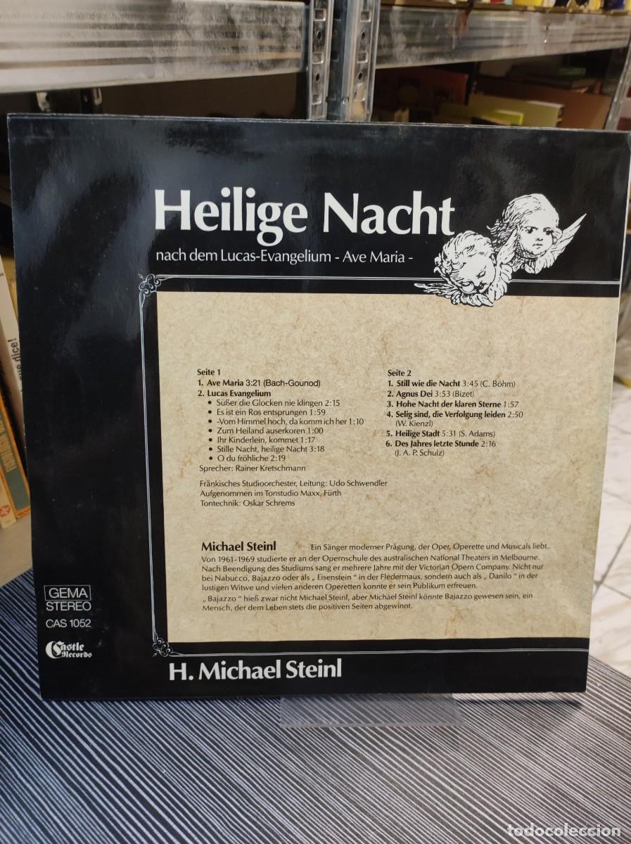 Discos de vinilo: HEILIGE NACHT MICHAEL STEINL - Foto 2