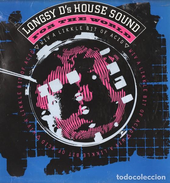 Discos de vinil: ZZZZVINILO-LONGSY D'S HOUSE SOUND - For The World (1989) vinilo - mirar portes
