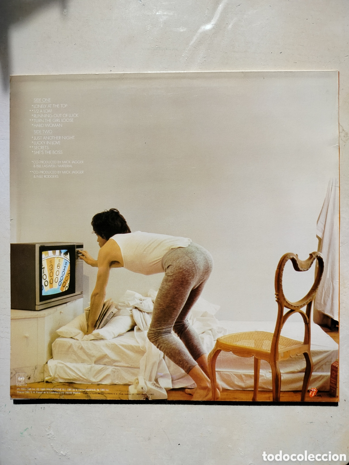 Discos de vinilo: Mick Jagger LP 1985. - Foto 2