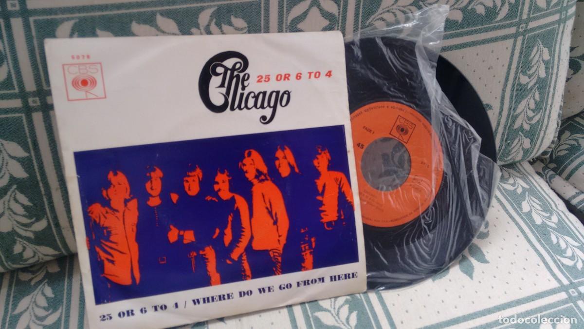 Discos de vinilo: Single ( vinilo) de CHICAGO a&ntilde;os 70 - Foto 1
