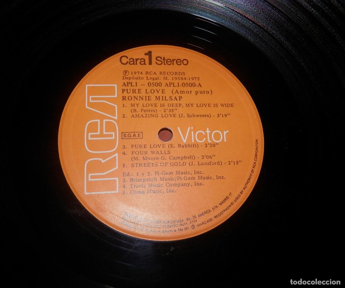 Discos de vinilo: DISCO LP DE VINILO DE RONNIE MILSAP - Foto 3