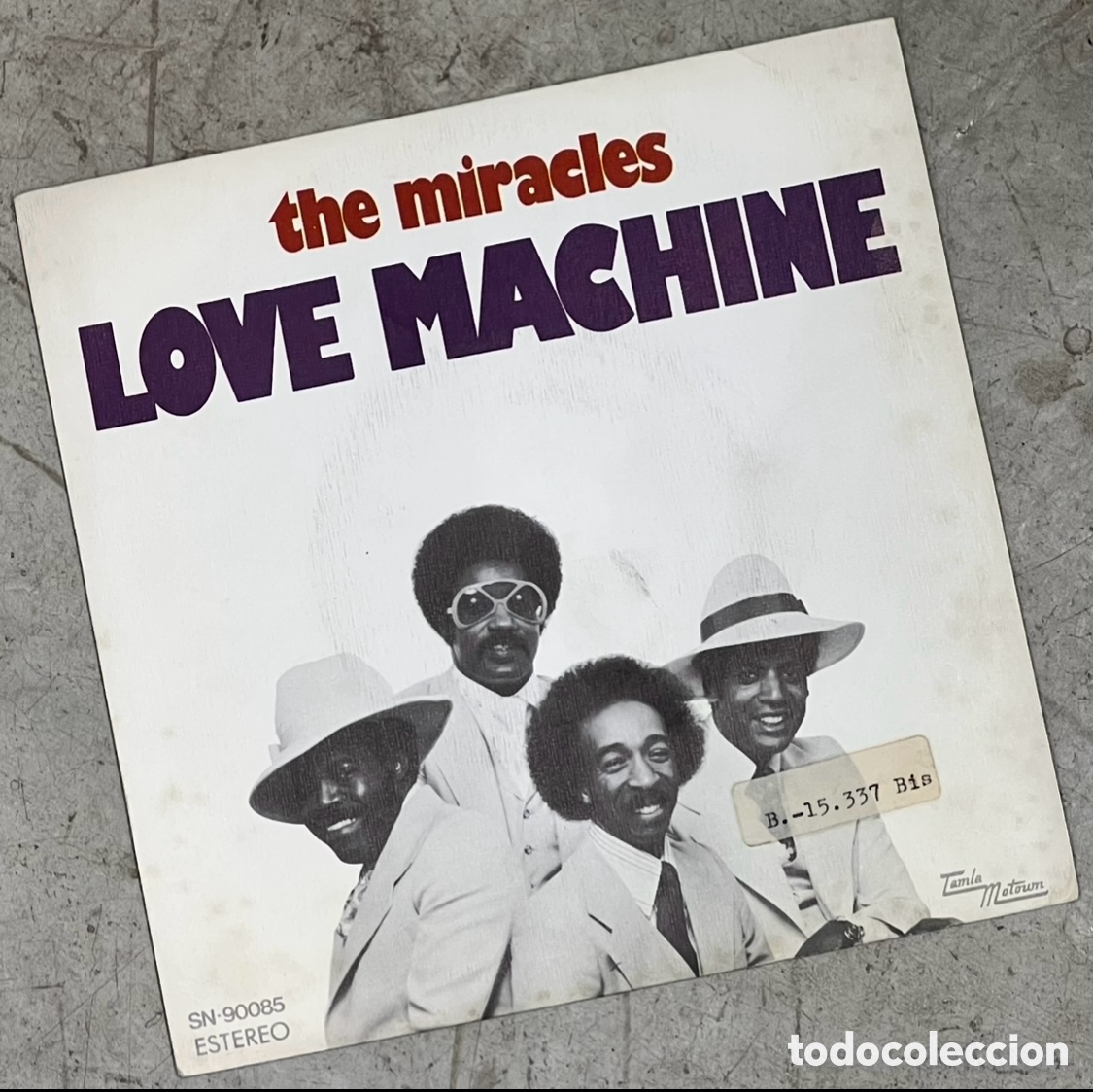 Discos de vinilo: Disco Vinilo Single. The Miracles. &ldquo;Love machine&rdquo;. 1976. - Foto 1