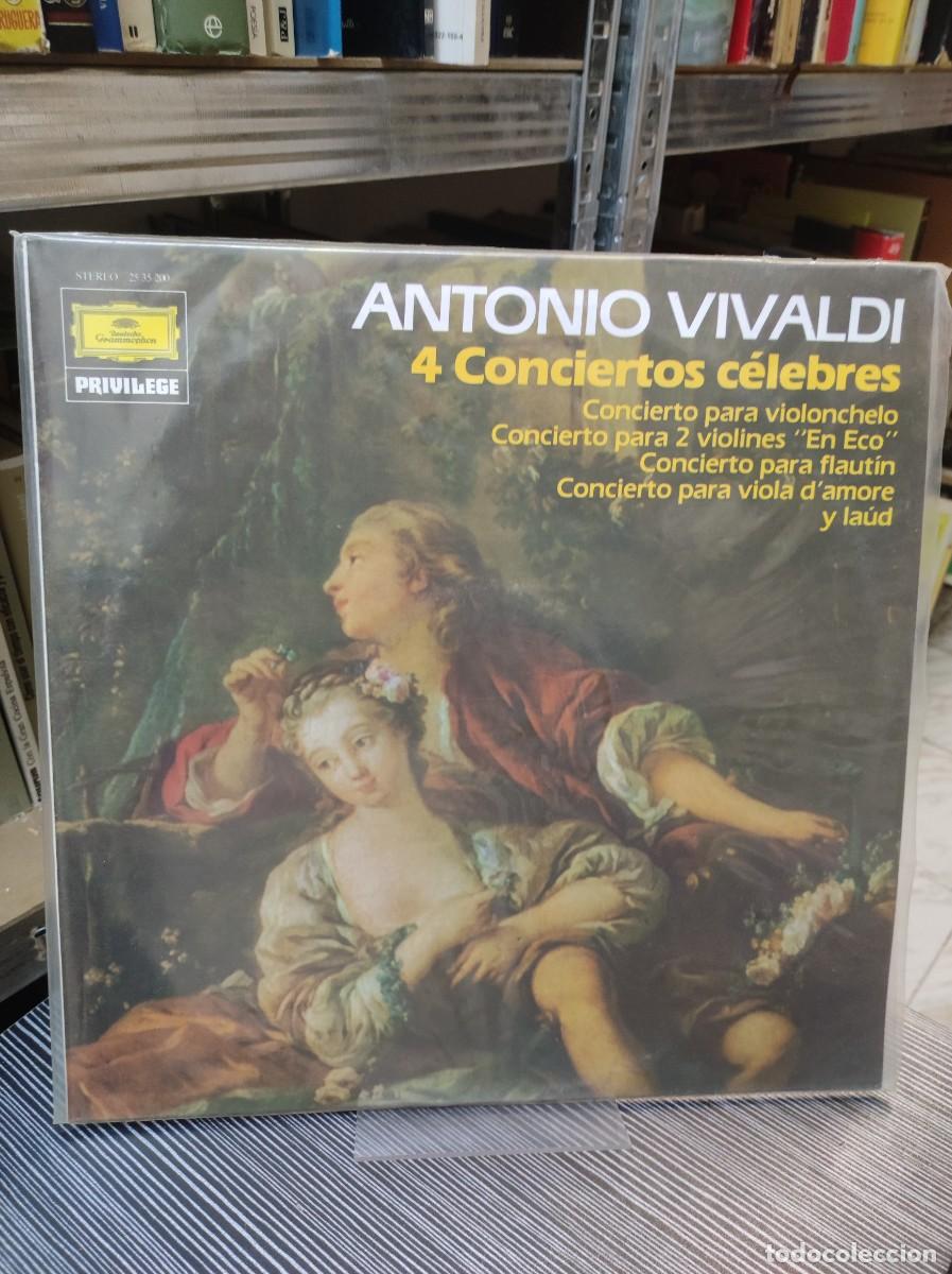 Discos de vinilo: Antonio Vivaldi &ndash; 4 Conciertos C&eacute;lebres - Foto 1