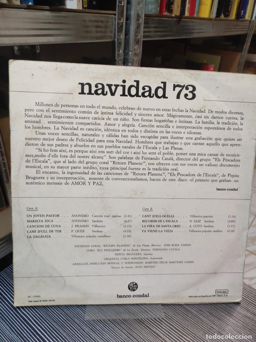 Discos de vinilo: Amor Y Paz (Navidad 73) - Foto 2