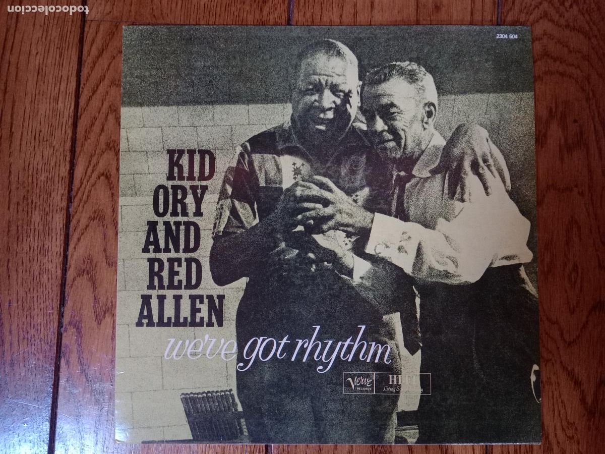 Discos de vinilo: Kid Ory and Red Allen - weve got rhythm - Foto 1