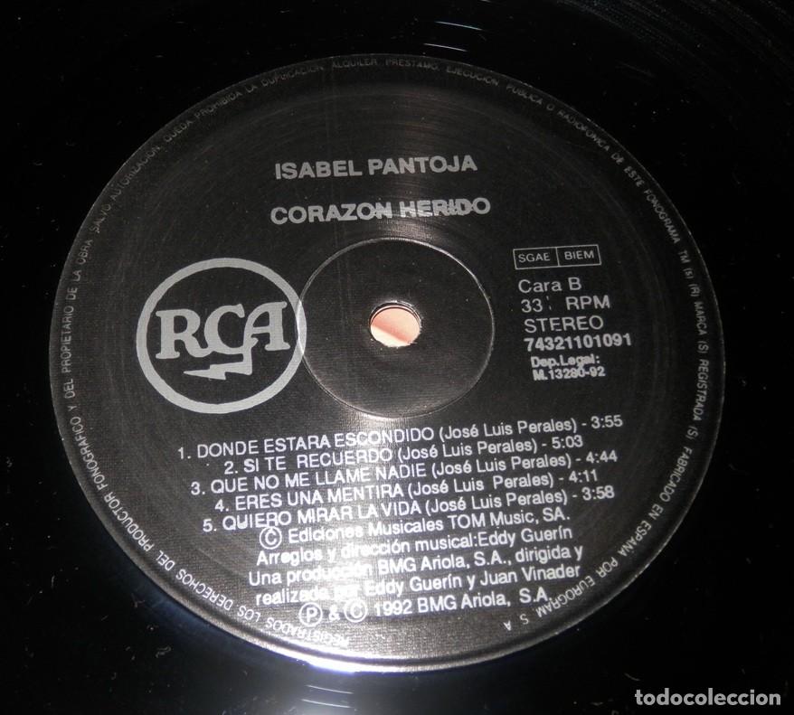 Discos de vinilo: DISCO LP DE VINILO DE ISABEL PANTOJA - Foto 3