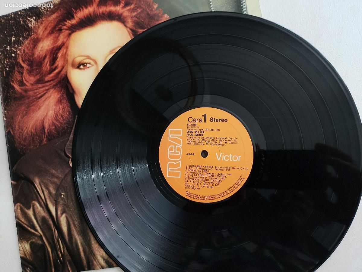 Discos de vinilo: rocio jurado como una ola - Foto 2