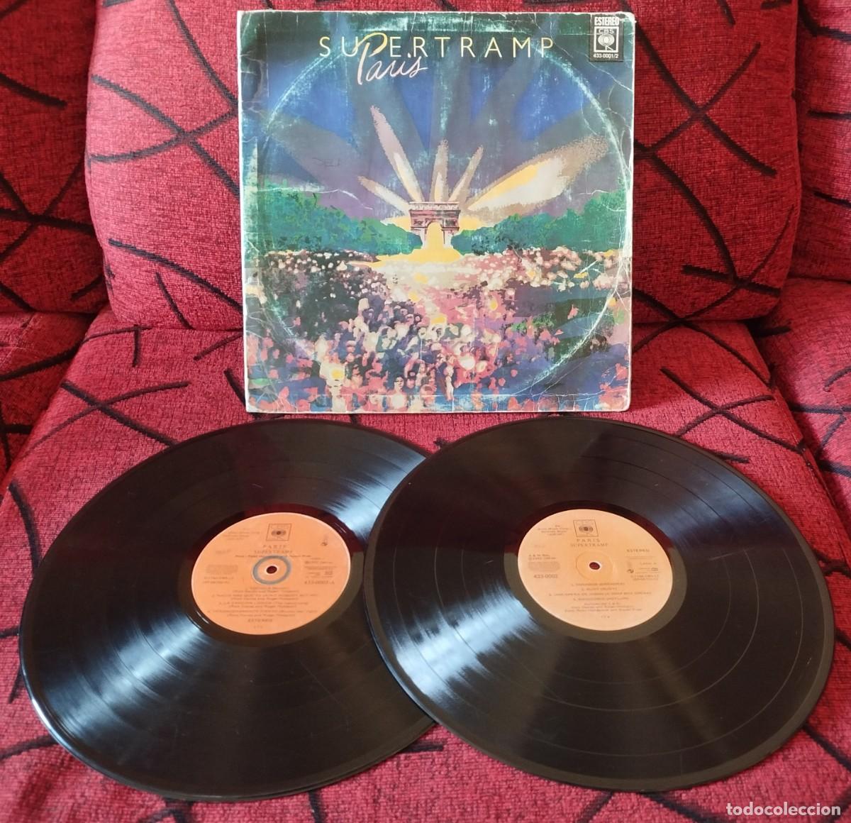 Discos de vinilo: SUPERTRAMP ** Paris ** DOBLE VINILO LP EDICION ECUADOR - Foto 1