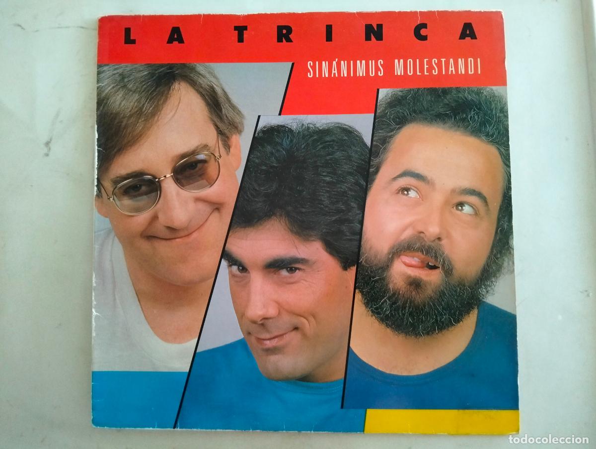 Discos de vinilo: DISCO LP, LA TRINCA, SINANIMUS MOLESTANDI - ARIOLA 1985 - Foto 1