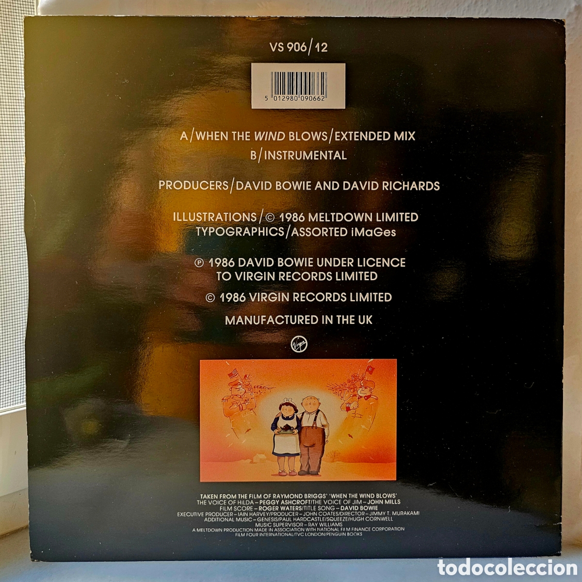 Discos de vinilo: Vinilo David Bowie &rdquo;When The Wind Blows&rdquo; - Foto 2