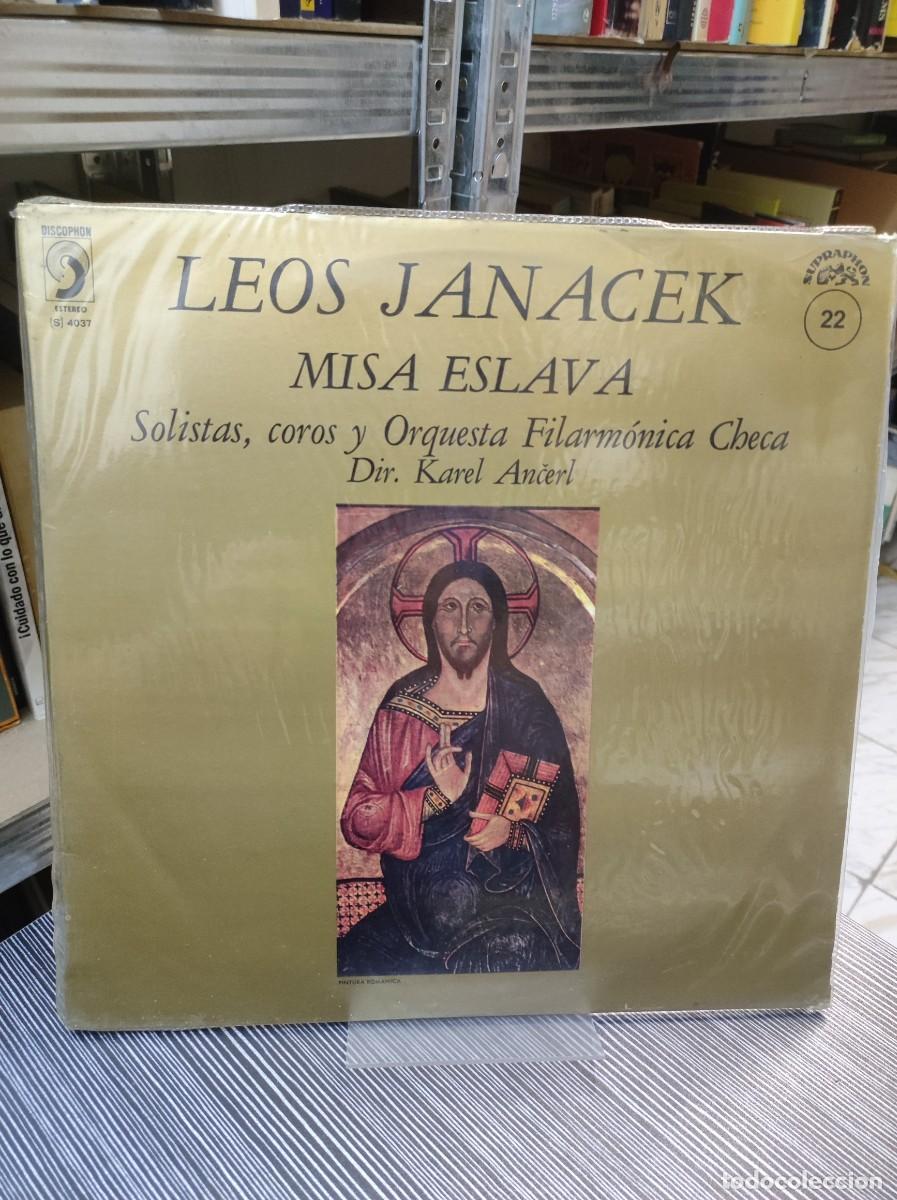 Discos de vinilo: LEOS JANACEK MISA ESLAVA KAREL ANCERL - Foto 1