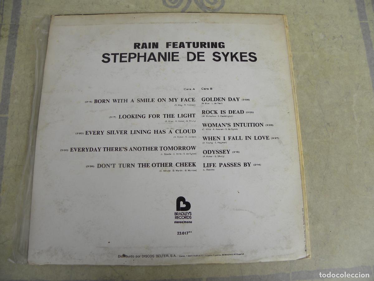 Discos de vinilo: RAIN FEATURING STEPHANIE DE SYKES -LP 1974 - Foto 2