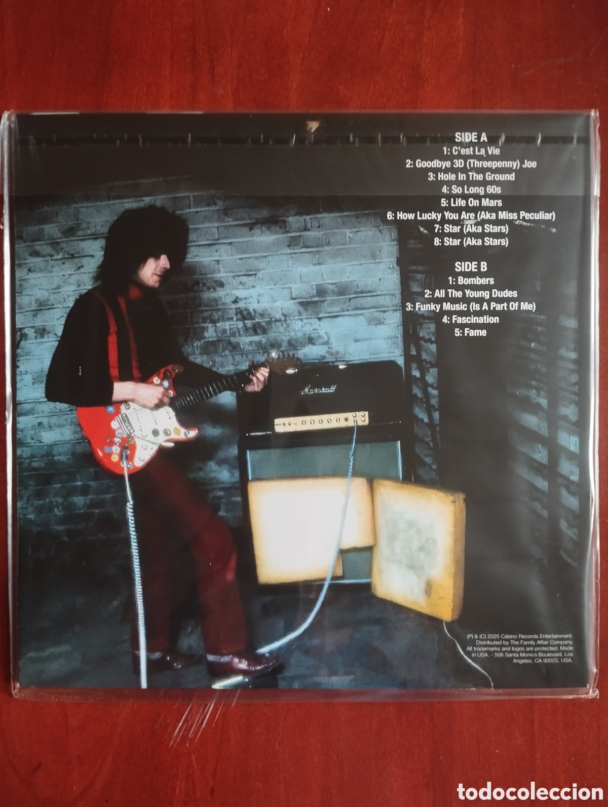 Discos de vinilo: David Bowie - so long 69s, hello 70s - LP - Foto 2