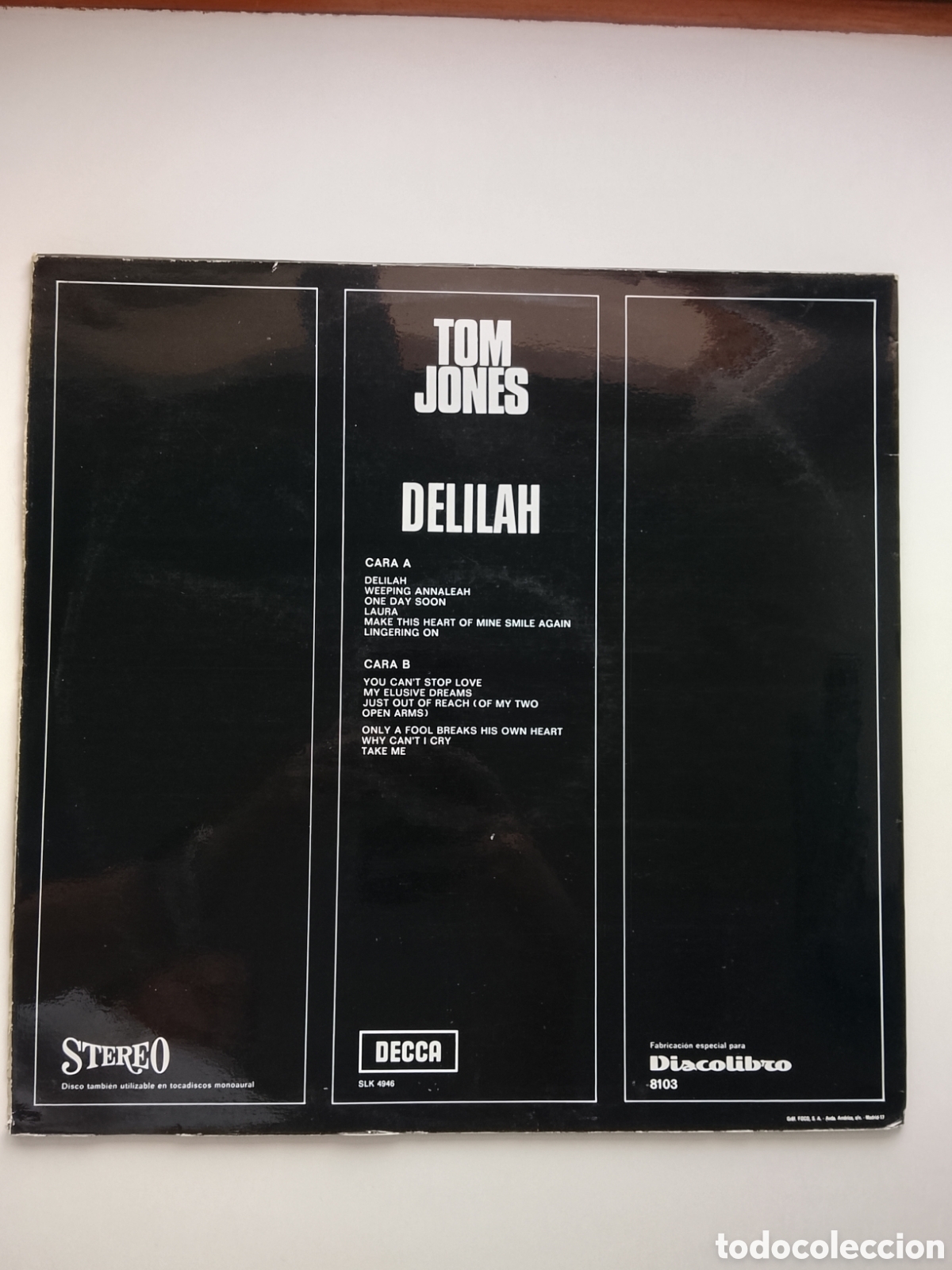 Discos de vinilo: Tom Jones Delilah vinilo - Foto 2