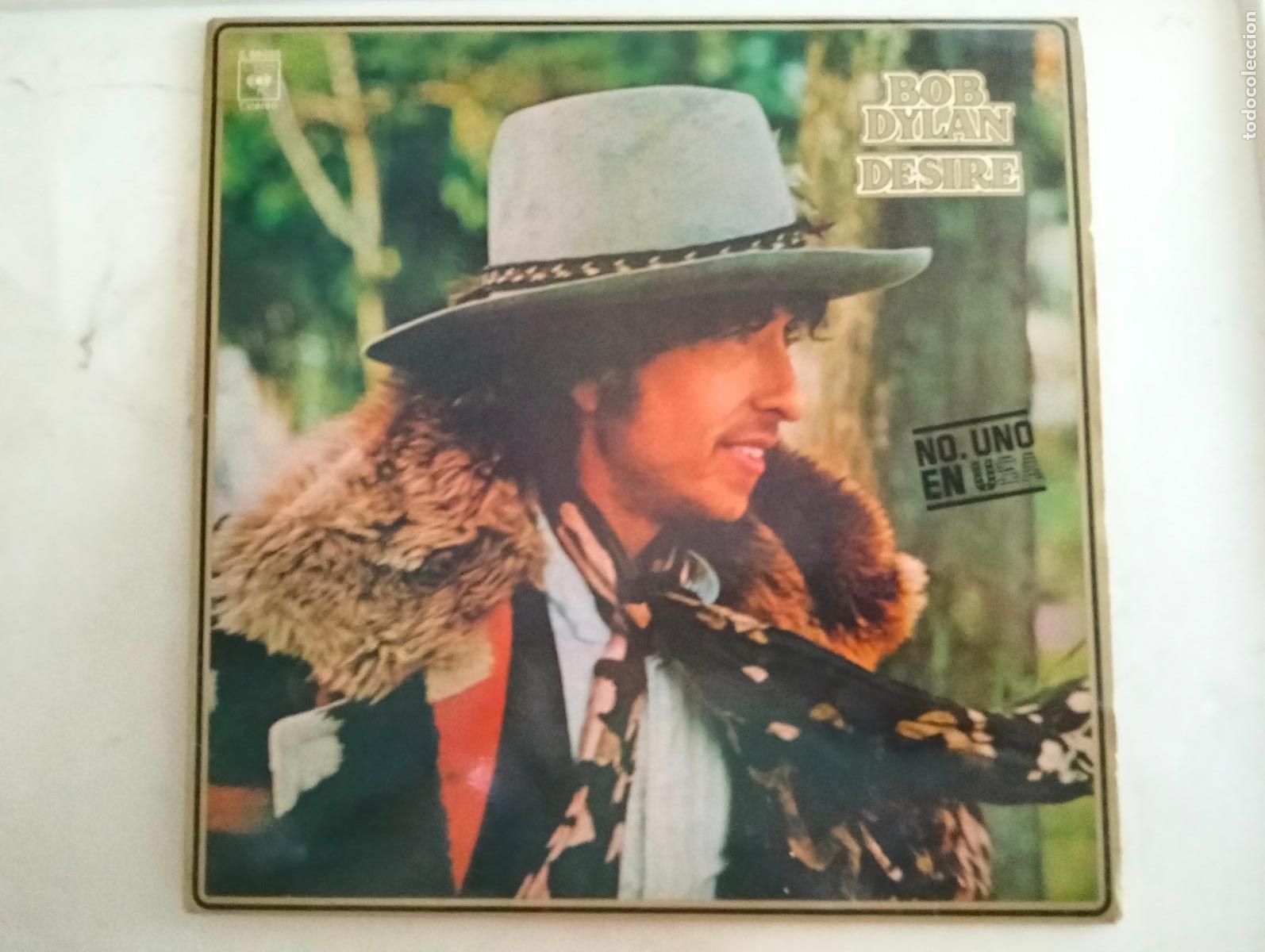Discos de vinilo: DISCO LP, BOB DYLAN-DESIRE, CBS 1975 - Foto 1
