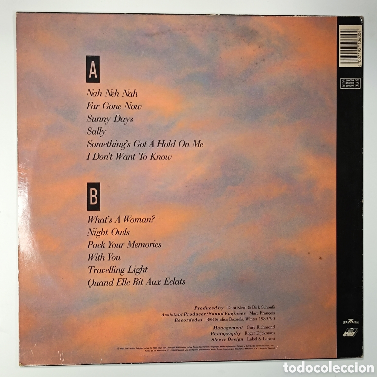 Discos de vinilo: Vaya Con Dios LP Night Owls (Spain) - Foto 2