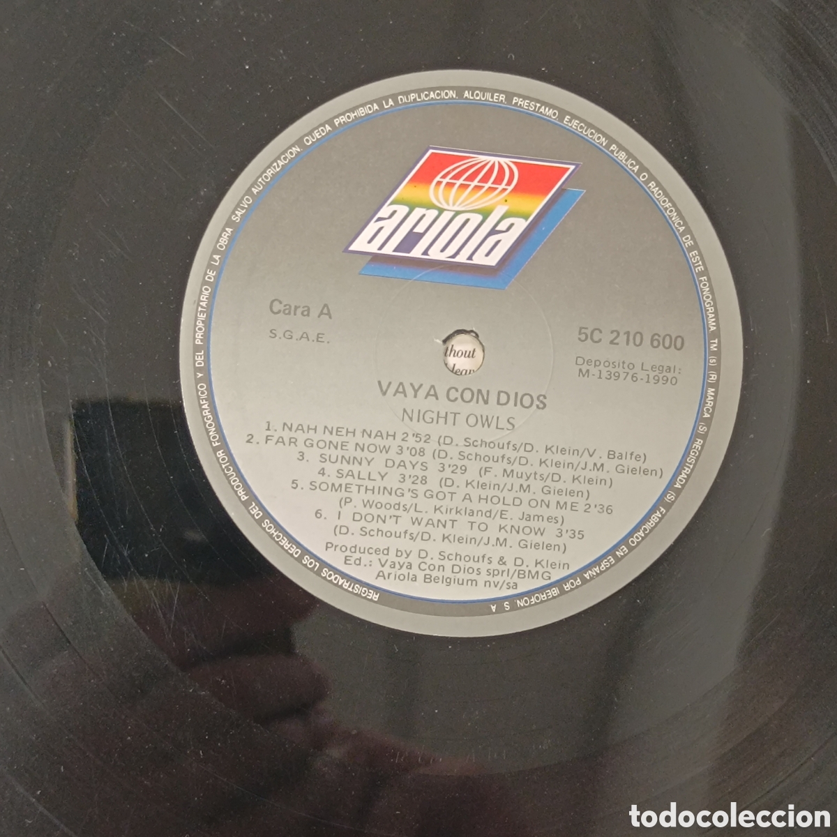 Discos de vinilo: Vaya Con Dios LP Night Owls (Spain) - Foto 4