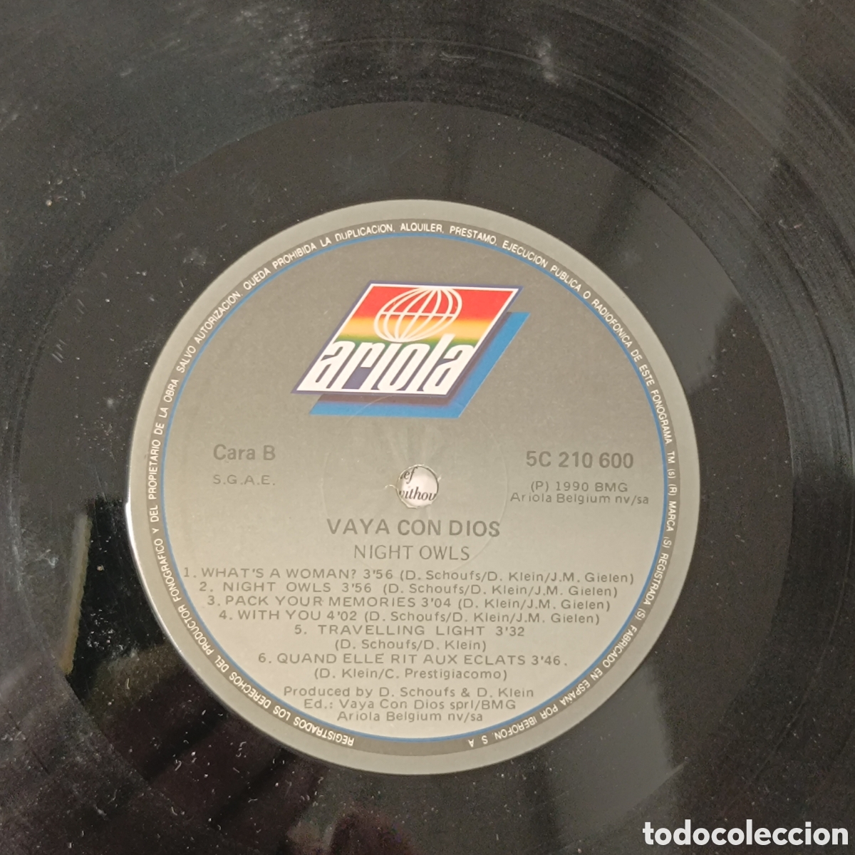 Discos de vinilo: Vaya Con Dios LP Night Owls (Spain) - Foto 6
