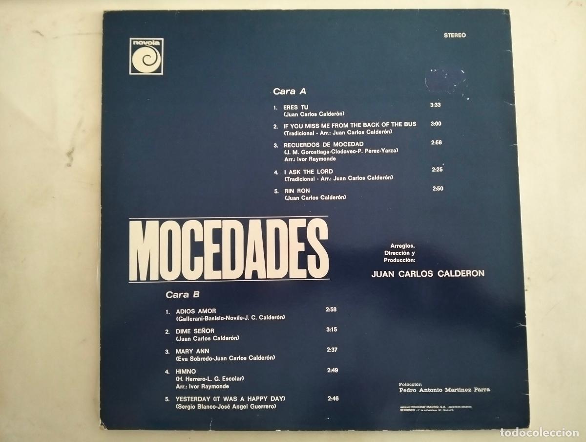 Discos de vinilo: DISCO LP, MOCEDADES, NOVOLA 1983 - Foto 2
