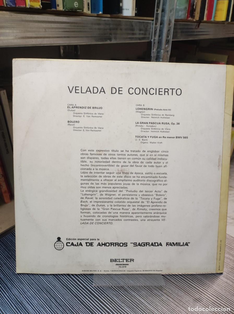 Discos de vinilo: Velada De Concierto . - Foto 2