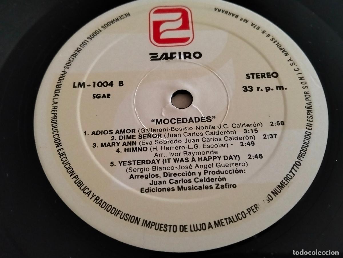 Discos de vinilo: DISCO LP, MOCEDADES, NOVOLA 1983 - Foto 6