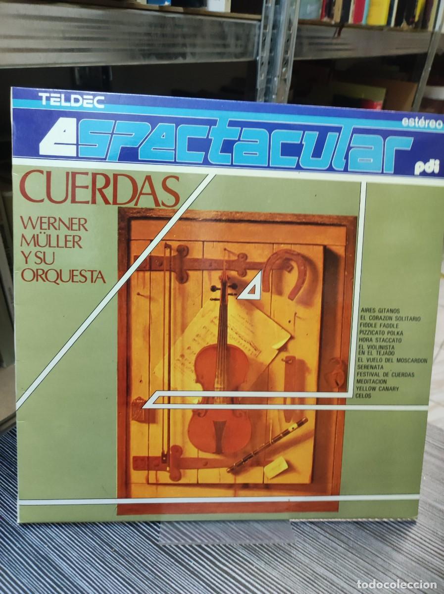 Discos de vinilo: Werner M&uuml;ller Y Su Orquesta &ndash; Cuerdas Espectacular - Foto 1