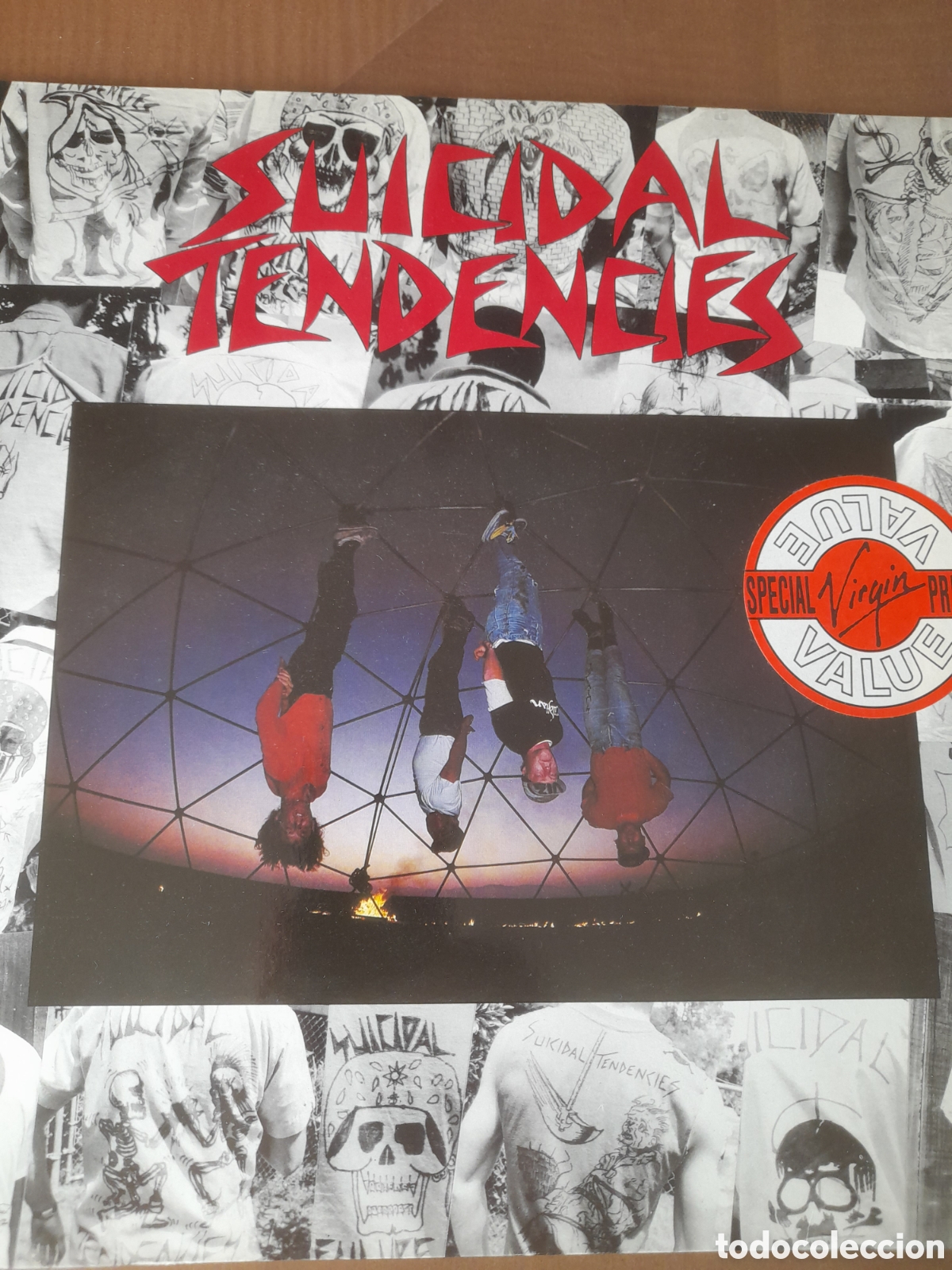 Discos de vinilo: Suicidal Tendencies LP Vinilo &rdquo;Suicidal Tendencies &rdquo; - Foto 1