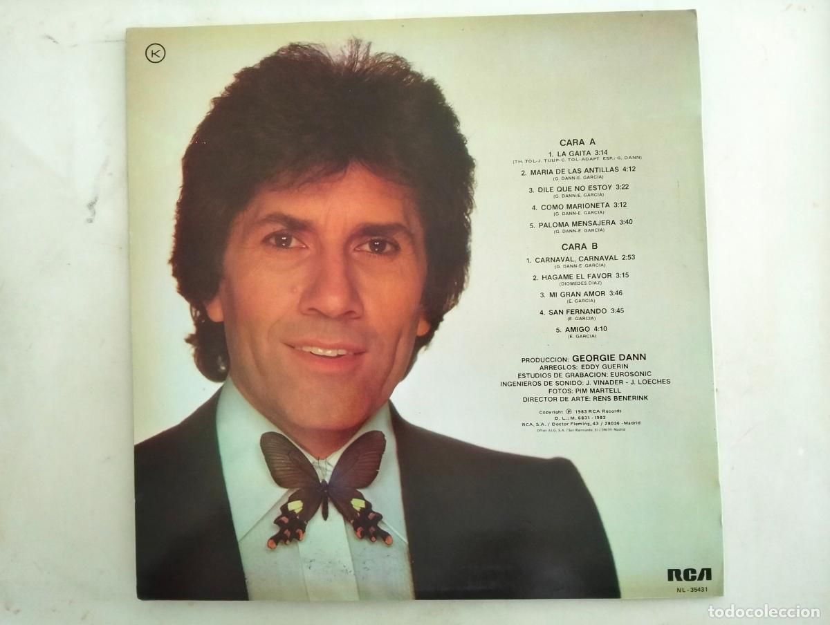 Discos de vinilo: DISCO LP, GEORGIE DANN, RCA 1983 - Foto 2