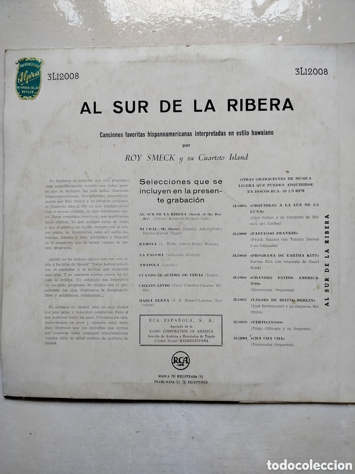 Discos de vinilo: Roy Smeck y Cuarteto Island - Foto 2