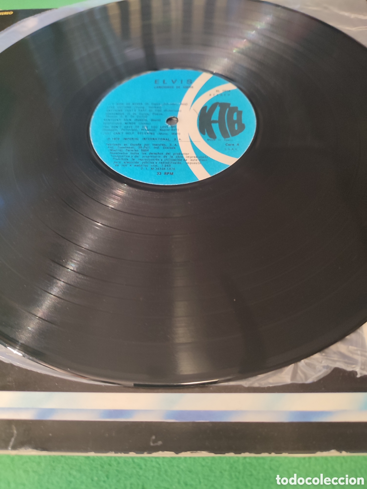 Discos de vinilo: Elvis Presley - Elvis canciones de amor - Foto 3