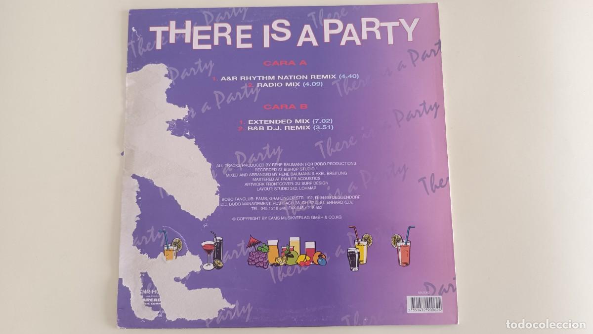 Discos de vinilo: Dj BoBo &ndash; There Is A Party - Foto 2