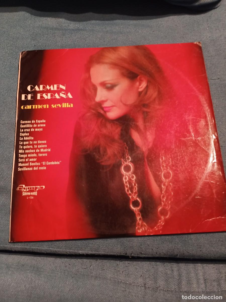 Discos de vinilo: carmen de espa&ntilde;a de carmen sevilla - Foto 1
