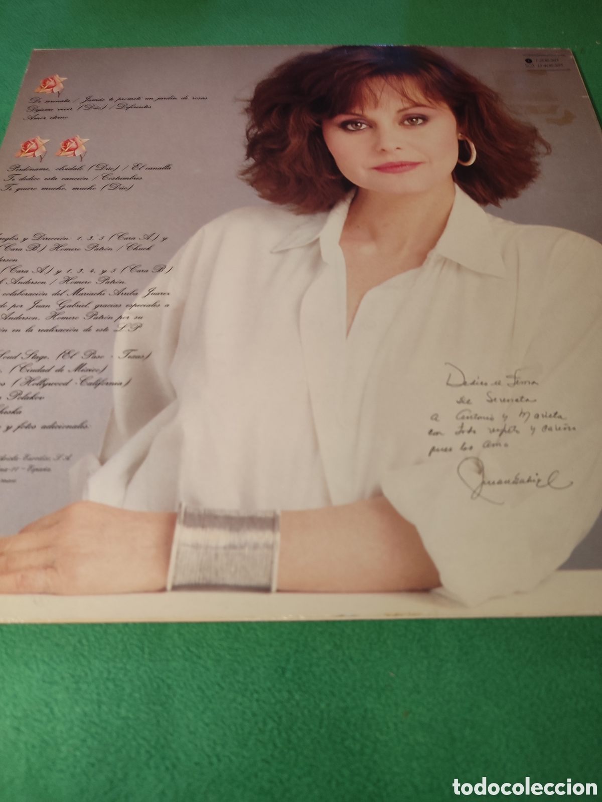 Discos de vinilo: Roc&iacute;o Durcal - Jard&iacute;n de rosas - Foto 3