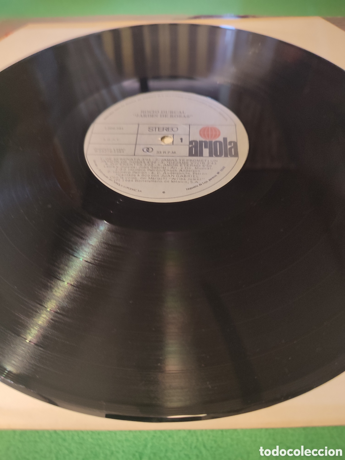 Discos de vinilo: Roc&iacute;o Durcal - Jard&iacute;n de rosas - Foto 4
