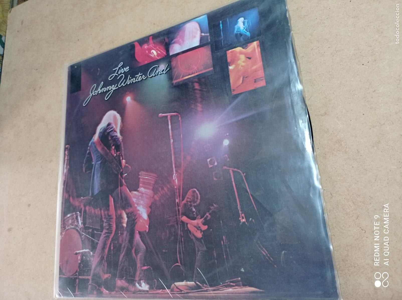 Discos de vinilo: LIVE JOHNNY WINTER. CBS. ESPA&Ntilde;A. - Foto 1
