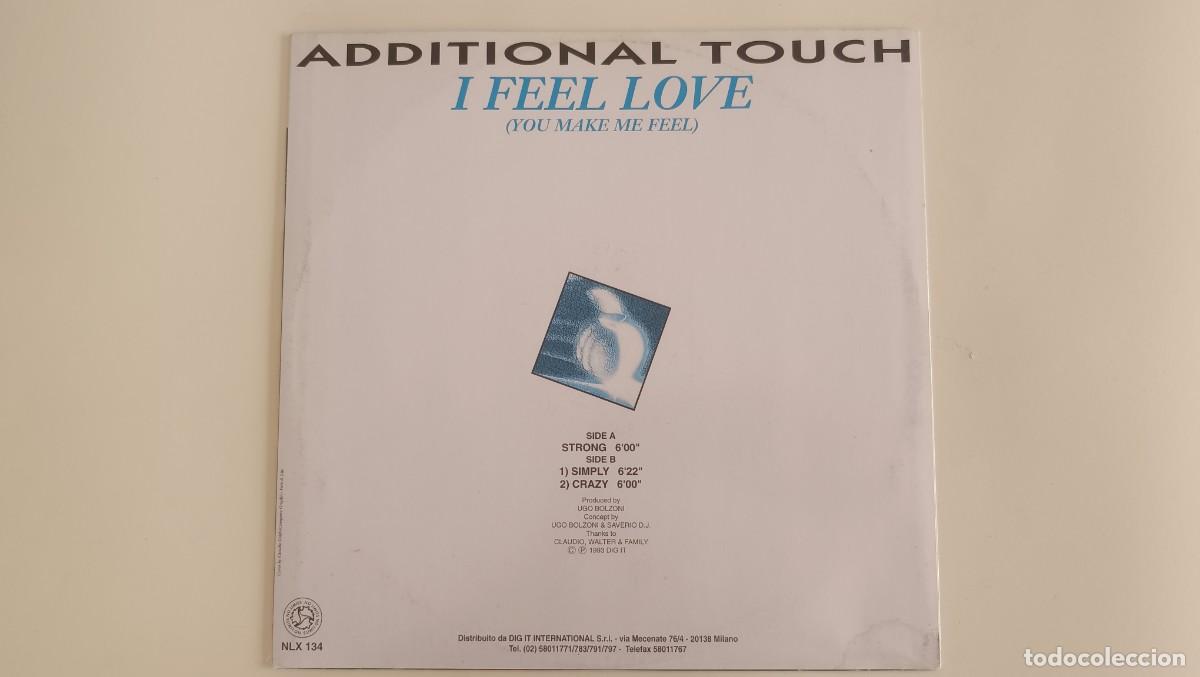 Discos de vinilo: Additional Touch &ndash; I Feel Love (You Make Me Feel) - Foto 2