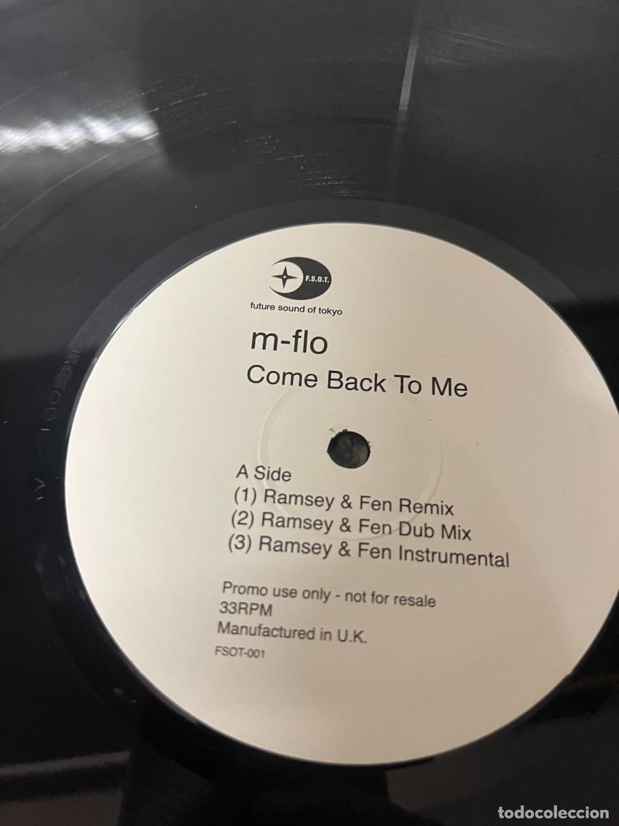 Discos de vinilo: m-flo Come Back To Me / Ten Below Blazing - Foto 3