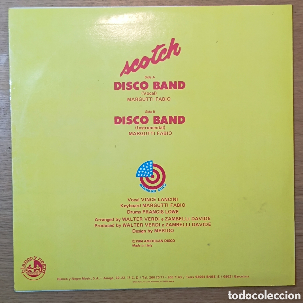 Discos de vinilo: Scotch 12&rdquo; Disco Band - Foto 2