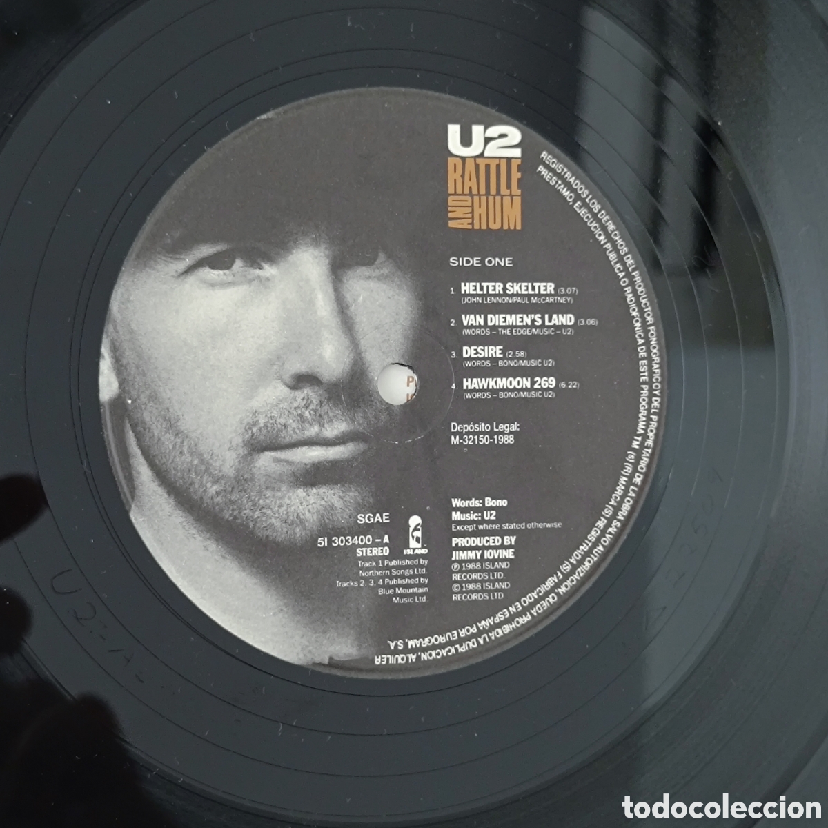 Discos de vinilo: U2 2 LPs Rattle And Hum - Foto 6