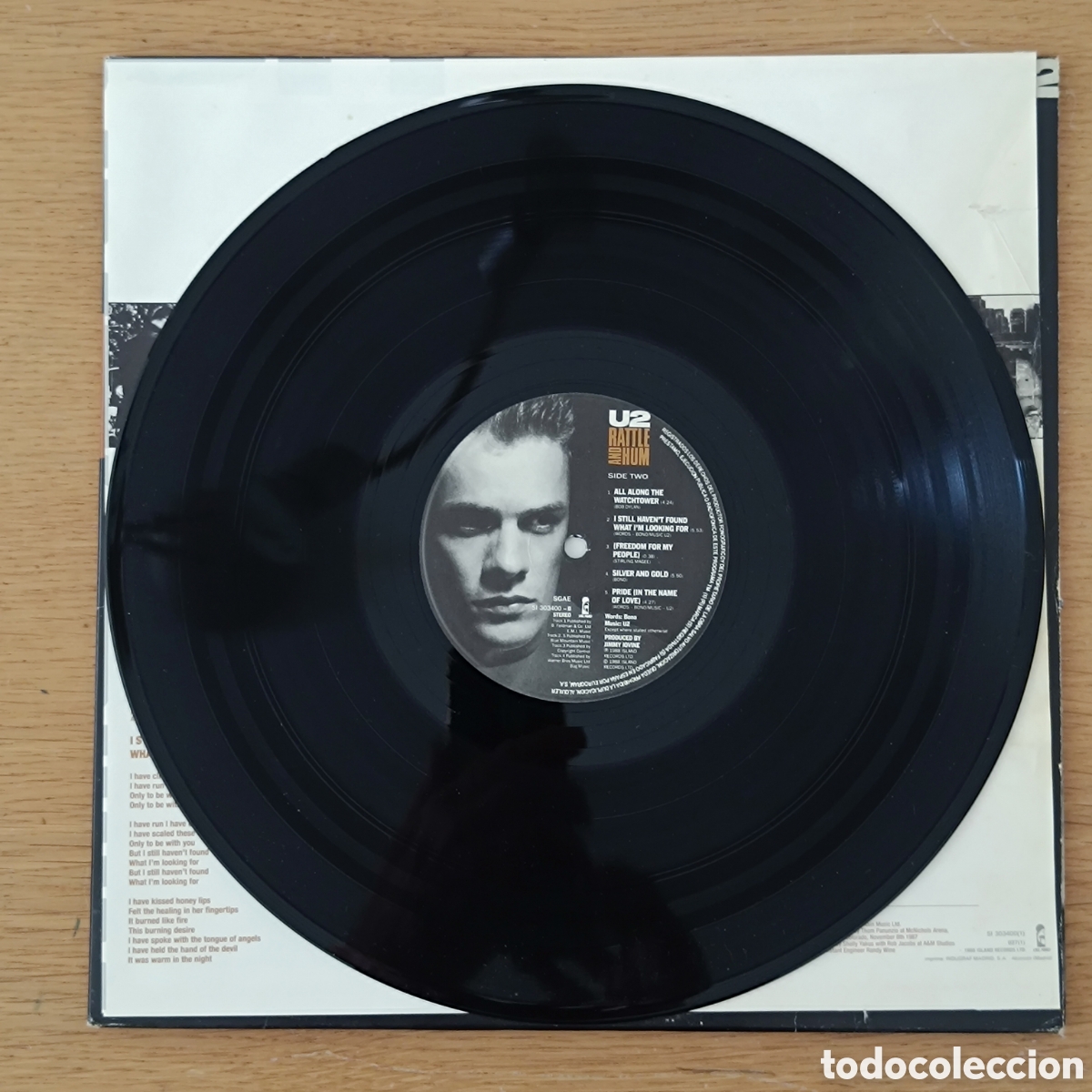 Discos de vinilo: U2 2 LPs Rattle And Hum - Foto 7