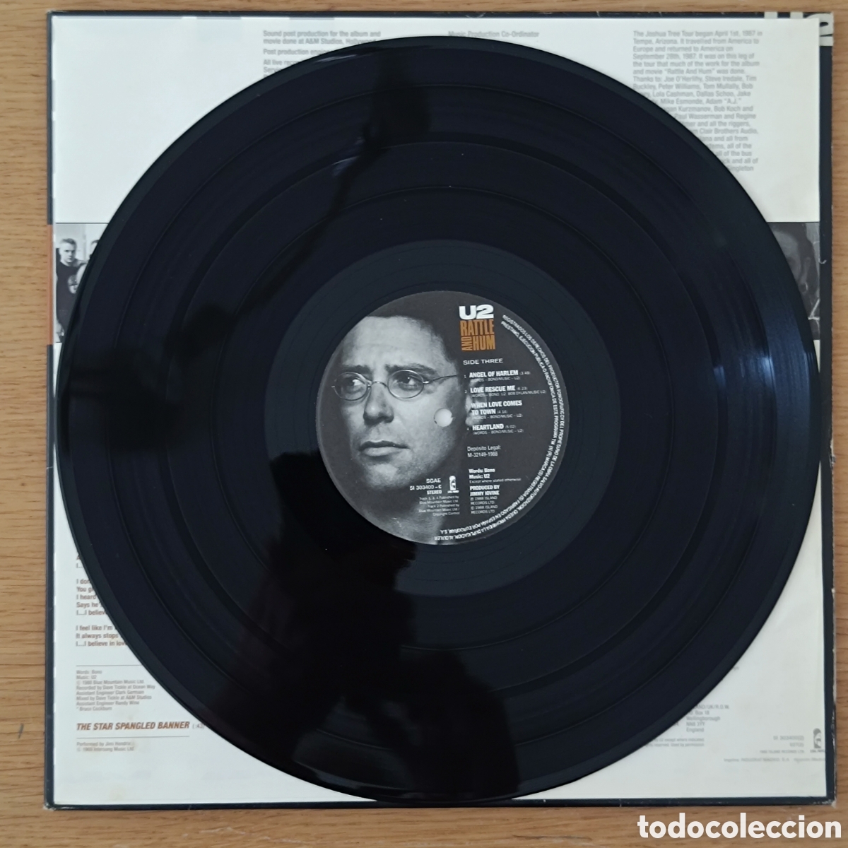 Discos de vinilo: U2 2 LPs Rattle And Hum - Foto 8