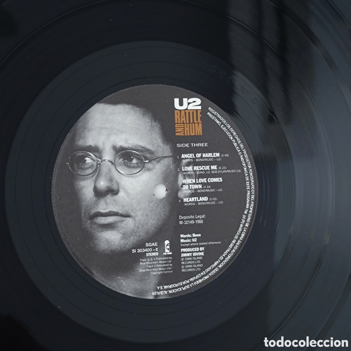 Discos de vinilo: U2 2 LPs Rattle And Hum - Foto 9