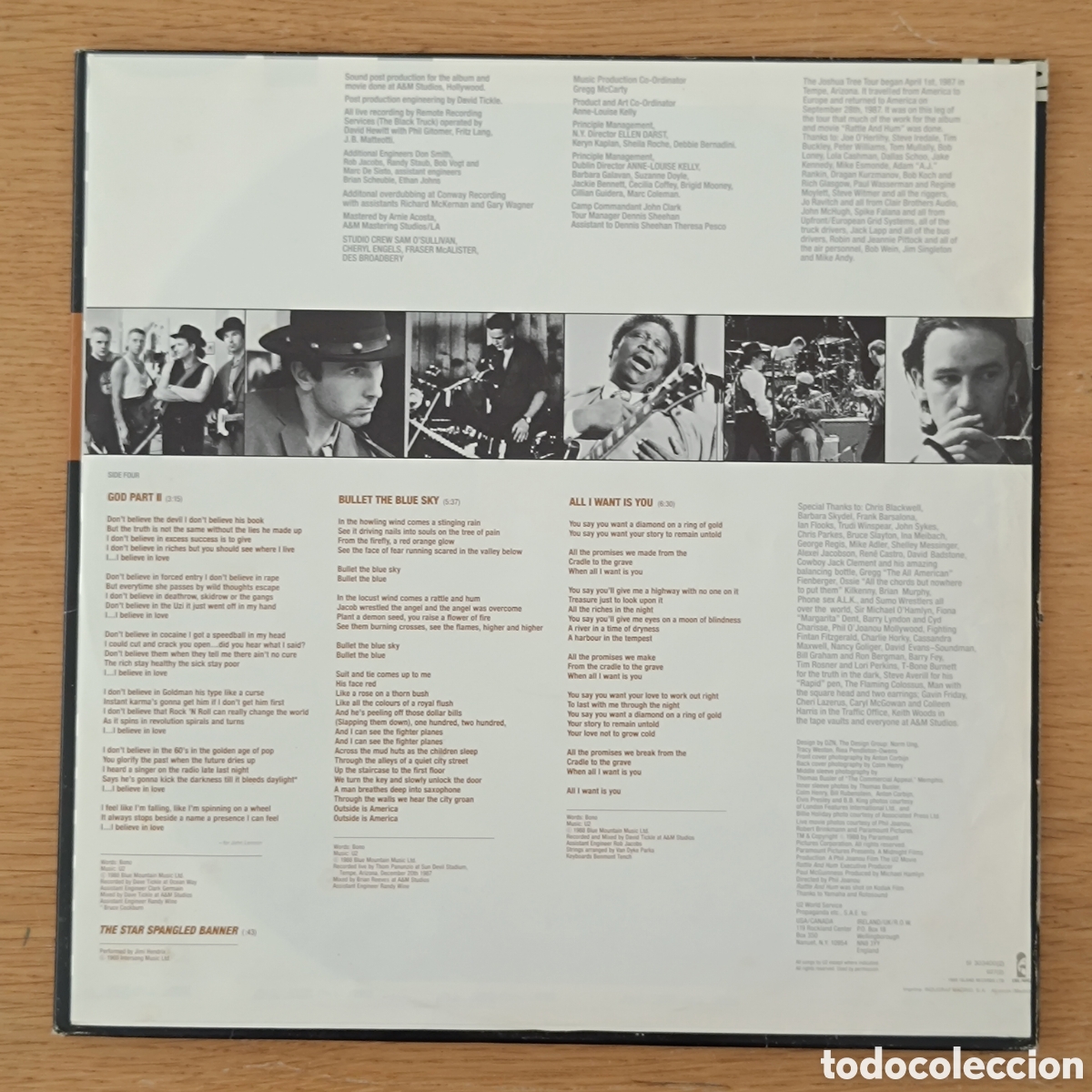 Discos de vinilo: U2 2 LPs Rattle And Hum - Foto 13
