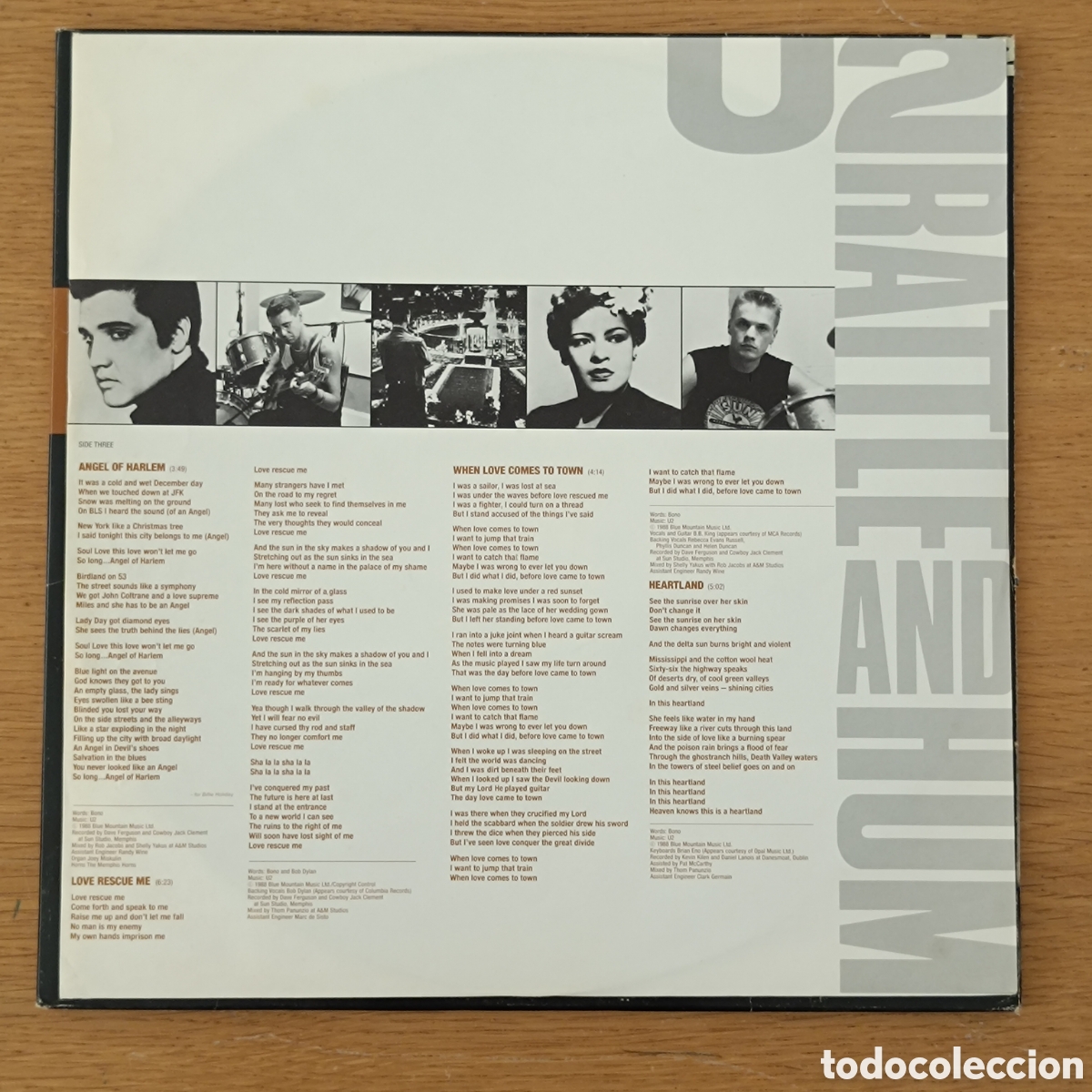 Discos de vinilo: U2 2 LPs Rattle And Hum - Foto 14