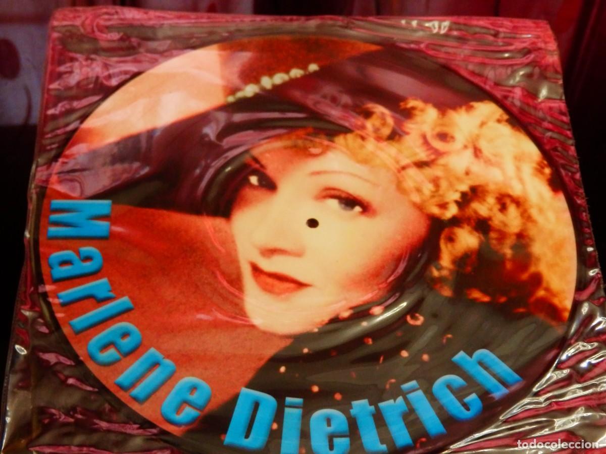 Discos de vinilo: Marlene Dietrich * Lp Picture-Disc * Rare * Nuevo - Foto 3