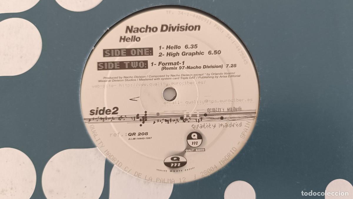 Discos de vinilo: Nacho Division &ndash; Hello - Foto 1