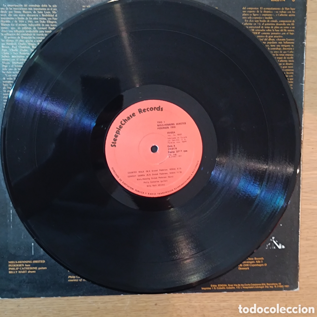 Discos de vinilo: Niels-Henning Orsted Pedersen LP Trio - Foto 3